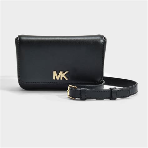 michael michael kors mott leather belt bag|michael kors belt bag original.